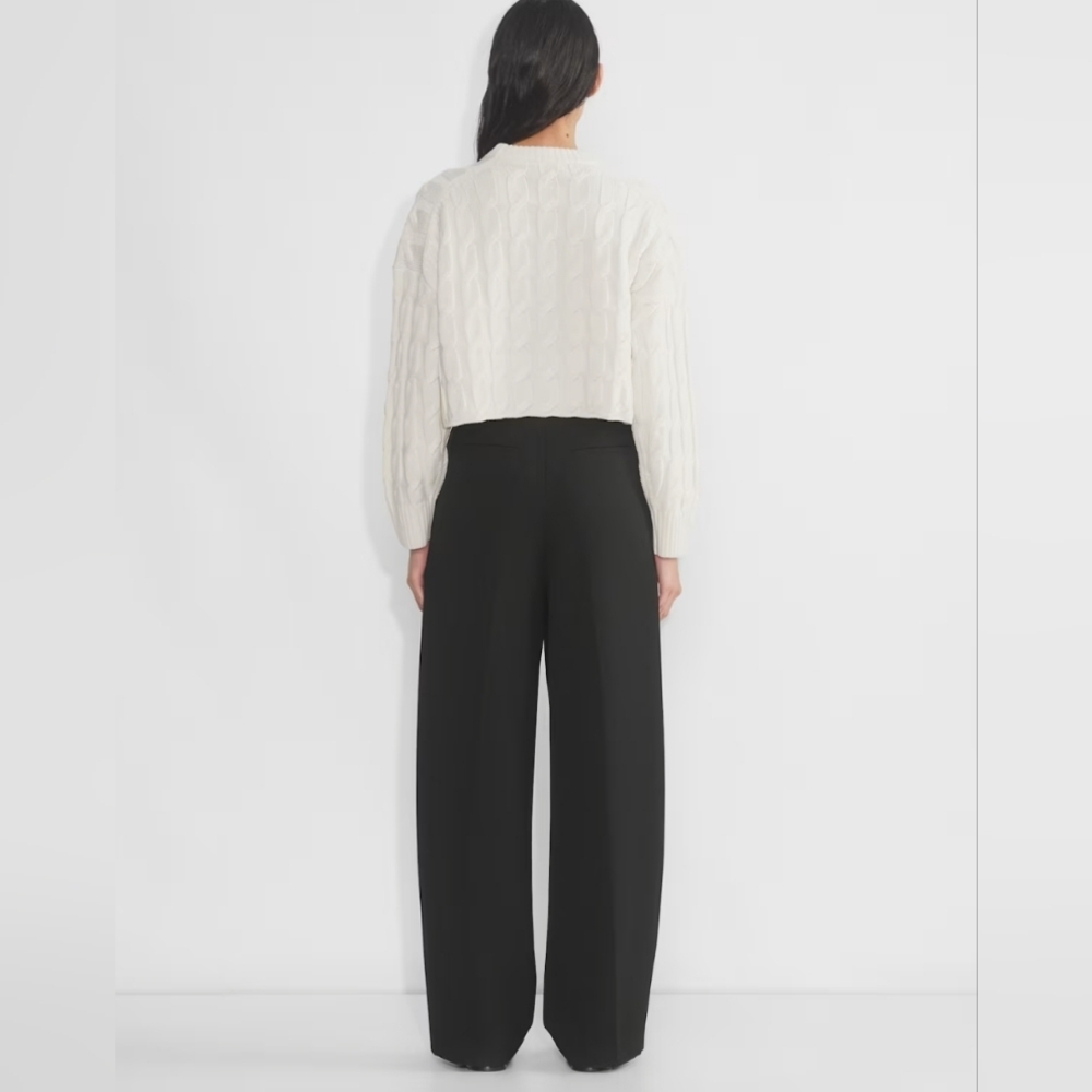 Babaton Glory Merino Wool Sweater, Heather Birch, Size S, NWOT - Picture 5 of 8